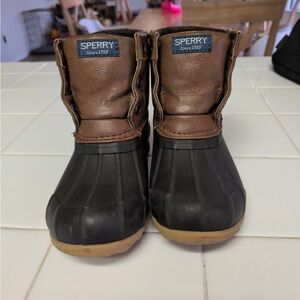 Sperry Kids Two-Tone Boots